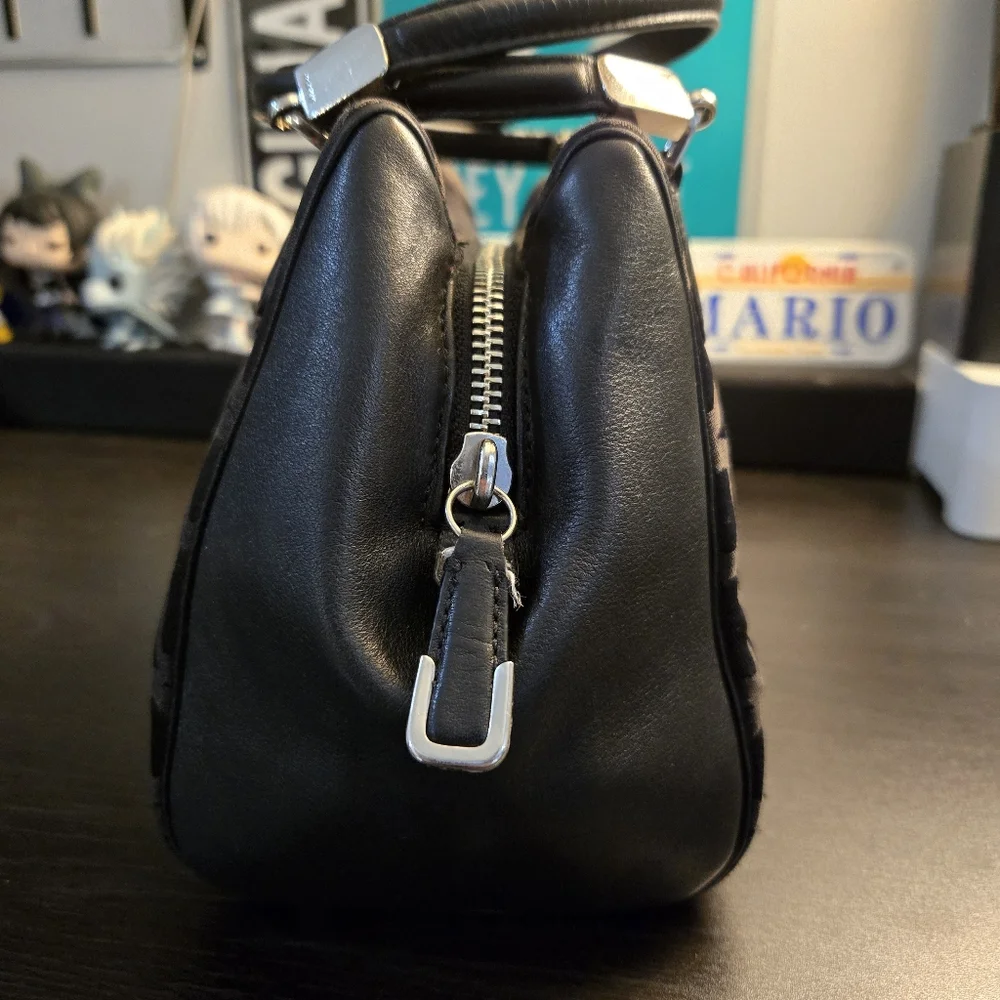 Coach Madison Op Art Sateen Mini Satchel - Picture 14 of 15